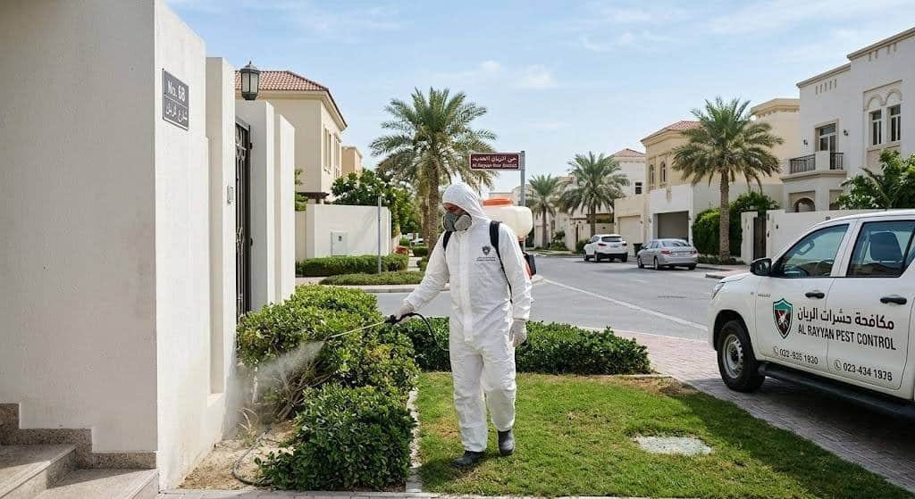 مكافحة حشرات الريان