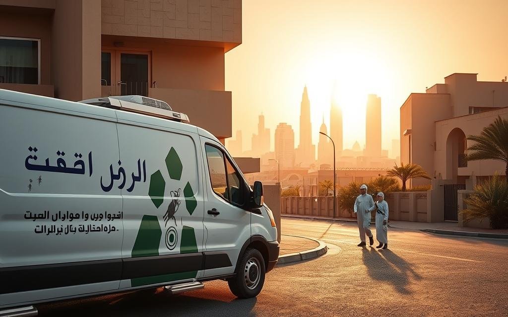 رش المبيدات الرياض