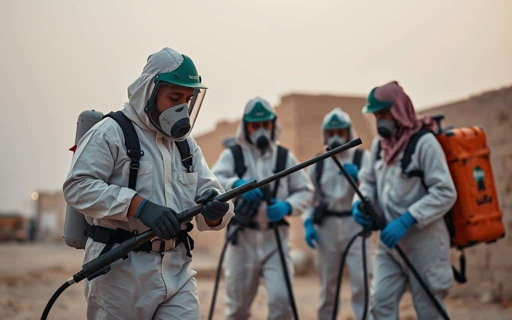 مكافحة حشرات النهضة الرياض - شركة المكافحة الآمنة