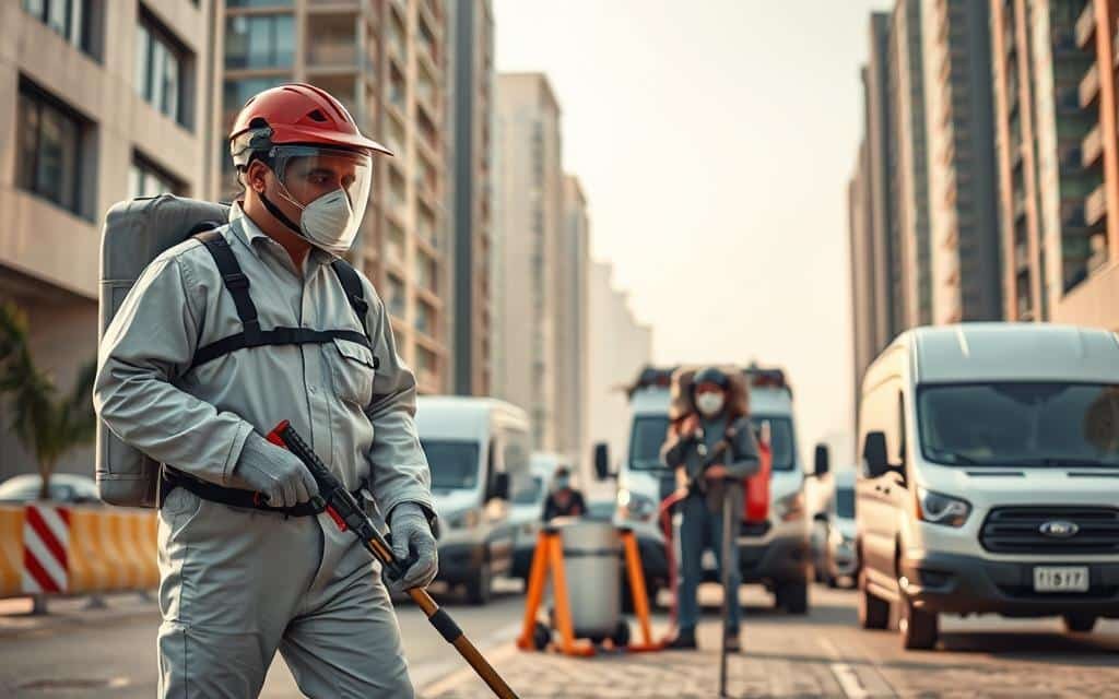 مكافحة حشرات الحزم بالرياض - شركة المكافحة الآمنة