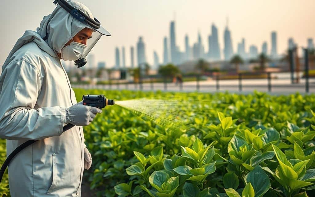 رش المبيدات الرياض مواد صديقة للبيئة