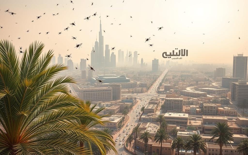 التحديات المناخية في الرياض وتأثيرها على انتشار الحشرات
