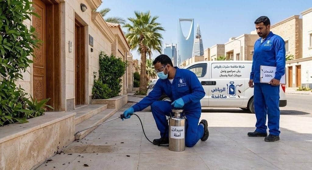 شركة مكافحة حشرات بالرياض – رش صراصير ونمل (مبيدات آمنة وضمان)